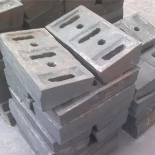 Части для ударного дробилки Части для ударной плиты Каменный дробилка Износные части дробилки